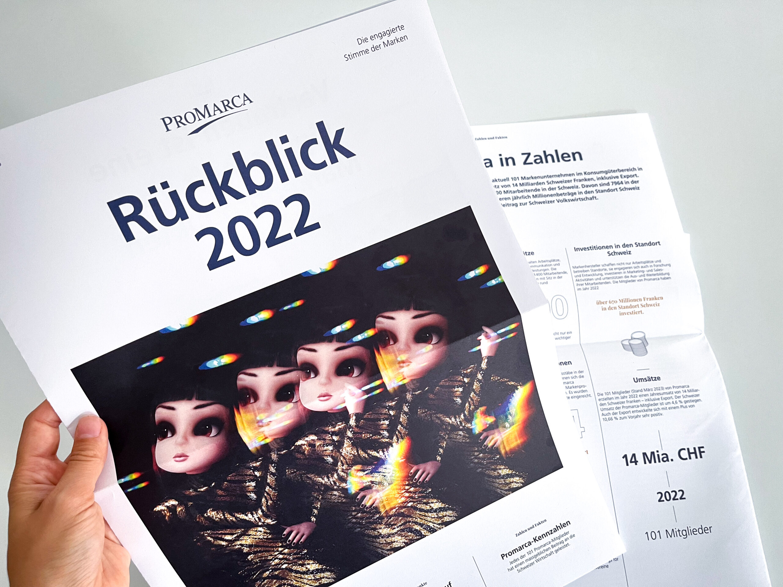 Zahlen und Fakten: Rückblick 2022 - Promarca